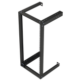 Rack Abierto de 19" para Montaje en Pared de 24 Unidades.