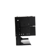 Rack Abierto de montaje en Pared, de 19in, 5 Unidades de rack, Profundidad Ajustable (8" a 12") con Charola de Uso Múltiple.