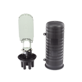 Caja de Distribución de Fibra Óptica Vertical tipo Domo, 48 empalmes (Expandible hasta 96 empalmes con charola LP-SCV-48-ST), Exterior, IP68