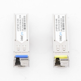 Transceptores Ópticos Bidireccionales SFP (Mini-Gbic) / Monomodo 1310 & 1550 nm / 1.25 Gbps / 1000BASE-BX / Conector LC/UPC Simplex / DDM / Hasta 40 km / 2 Piezas