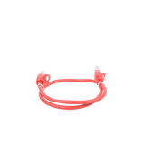 Cable de parcheo UTP Cat5e - 0.5 m - rojo