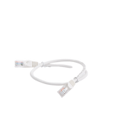 Cable de parcheo UTP Cat5e - 0.5 m - blanco