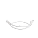 Cable de parcheo UTP Cat5e - 0.5 m - blanco