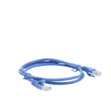 Cable de parcheo UTP Cat5e - 1 m - azul