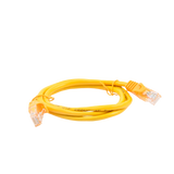 Cable de parcheo UTP Cat5e - 1 m - amarillo