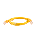Cable de parcheo UTP Cat5e - 1 m - amarillo