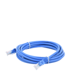 Cable de parcheo UTP Cat5e - 3 m - azul