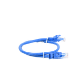 Cable de parcheo UTP Cat6 - 0.5 m - azul