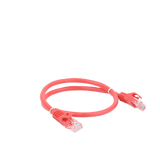 Cable de parcheo UTP Cat6 - 0.5 m - rojo