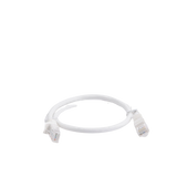 Cable de parcheo UTP Cat6 - 0.5 m - blanco