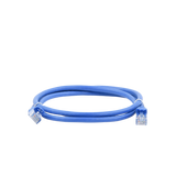 Cable de parcheo UTP Cat6 - 1 m - azul