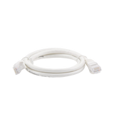 Cable de parcheo UTP Cat6 - 1 m - blanco