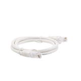 Cable de parcheo UTP Cat6 - 1 m - blanco