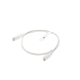 Cable de Parcheo Slim UTP Cat6 - 1 metro, Blanco, Diámetro Reducido (28 AWG)