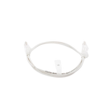 Cable de Parcheo Slim UTP Cat6 - 1 metro, Blanco, Diámetro Reducido (28 AWG)