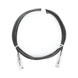 Cable de Parcheo Slim UTP Cat6 - 1.5 m Negro Diámetro Reducido (28 AWG)