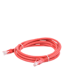 Cable de parcheo UTP Cat6 - 2 m - rojo