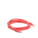 Cable de parcheo UTP Cat6 - 2 m - rojo