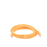 Cable de parcheo UTP Cat6 - 2 m - amarillo