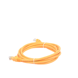 Cable de parcheo UTP Cat6 - 2 m - amarillo