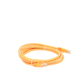 Cable de parcheo UTP Cat6 - 2 m - amarillo