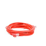 Cable de Parcheo UTP Cat6 - 3.0m. - Rojo