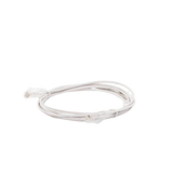 Cable de Parcheo Slim UTP Cat6 - 3 m Blanco Diámetro Reducido (28 AWG)