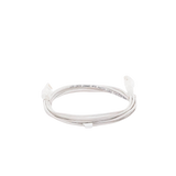 Cable de Parcheo Slim UTP Cat6 - 3 m Blanco Diámetro Reducido (28 AWG)