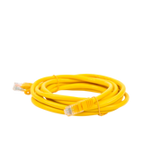 Cable de parcheo UTP Cat6 - 3.0m. - Amarillo