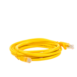 Cable de parcheo UTP Cat6 - 3.0m. - Amarillo
