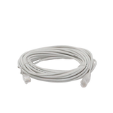 Cable de Parcheo Slim UTP Cat6A - 10 m Blanco, Diámetro Reducido (28 AWG)