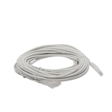 Cable de Parcheo Slim UTP Cat6A - 10 m Blanco, Diámetro Reducido (28 AWG)