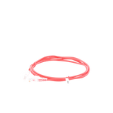 Cable de Parcheo Slim UTP Cat6A - 2 m Rojo, Diámetro Reducido (28 AWG)