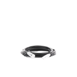 Cable de Parcheo Slim UTP Cat6A - 5 m Negro, Diámetro Reducido (28 AWG)