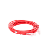 Cable de Parcheo Slim UTP Cat6A - 5 m Rojo, Diámetro Reducido (28 AWG