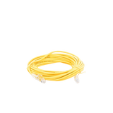 Cable de Parcheo Slim UTP Cat6A - 7 m Amarillo, Diámetro Reducido (28 AWG)