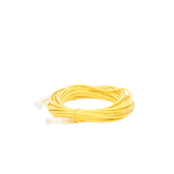 Cable de Parcheo Slim UTP Cat6A - 7 m Amarillo, Diámetro Reducido (28 AWG)