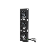 Kit de 3 Ventiladores 110 Vca (12 x 12 cm) con Clavija para Gabinete de Piso