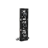 Kit de 3 Ventiladores 110 Vca (12 x 12 cm) con Clavija para Gabinete de Piso