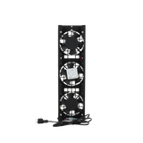 Kit de 3 Ventiladores 110 Vca (12 x 12 cm) con Clavija para Gabinete de Piso
