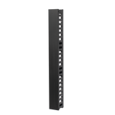 Organizador de Cable Vertical de 24 Unidades Rack Sencillo, Compatible con Racks Serie EIRL y EIQR