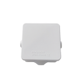 Caja de Conexiones Impermeable IP55 con 4 Entradas, 80 x 80 x 50 mm, para Instalaciones Industriales, Comerciales y Residenciales, Incluye Tornillería para su Instalación