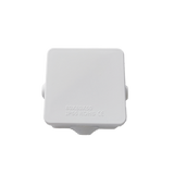 Caja de Conexiones Impermeable IP55 con 4 Entradas, 80 x 80 x 50 mm, para Instalaciones Industriales, Comerciales y Residenciales, Incluye Tornillería para su Instalación