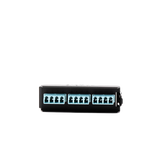 Placa Acopladora LightVerse, 6 Conectores Dúplex LC/UPC, Acepta hasta 12 fibras Multimodo OM3 y OM4 (No Shuttered)