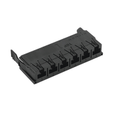 COPPER, ADAPTER PLATE, LIGHTVERSE COMBO, EMPTY, SHIELDED, 6 PORT, BLACK