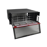 Distribuidor de Fibra Óptica de Alta Densidad LigthVerse *Pro* Para Rack de 19in, Acepta 16 Placas Plug and Play, Hasta 384 Fibras, 4 UR