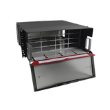 Distribuidor de Fibra Óptica de Alta Densidad LigthVerse *Pro* Para Rack de 19in, Acepta 16 Placas Plug and Play, Hasta 384 Fibras, 4 UR