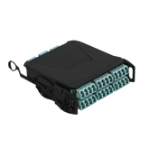 Módulo Plug & Play LightVerse, Hasta 24 fibras, Base 8 Hembra, "Shuttered" LC/UPC para fibra Multimodo OM4, STD Loss