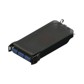 Cassette para empalme (Fusión) LightVerse, Hasta 12 fibras, Conectores LC/UPC "Shuttered", para fibra Monomodo, 900um, 1 metro