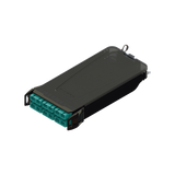 Cassette para empalme (Fusión) LightVerse, Hasta 12 fibras, Conectores SC/UPC "Shuttered", para fibra Multimodo OM4, 900um, 1 metro